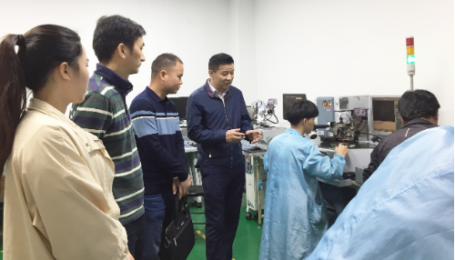 深圳分公司陪同政府園區(qū)赴電子材料加工投資選址項目方對接考察，加強協(xié)調(diào)聯(lián)動，創(chuàng)新合作模式