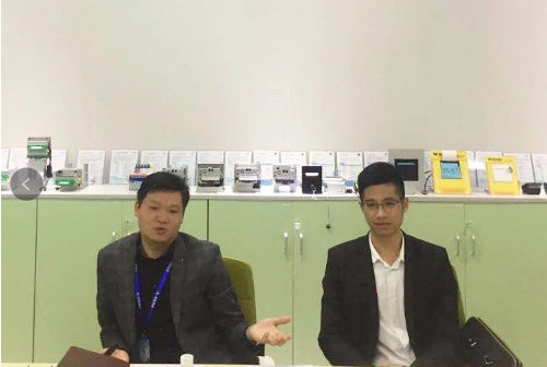 陪同政府園區對接考察智能打印機投資選址項目，全面交流項目合作意向
