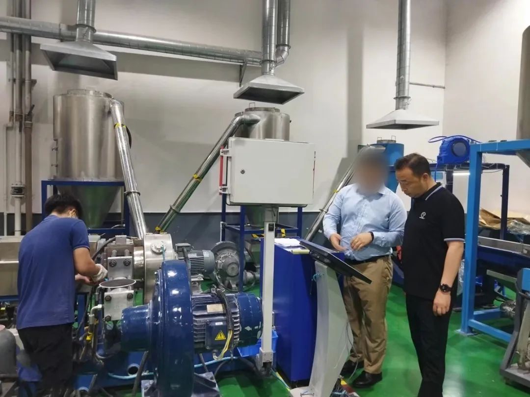 6月8日，江蘇某地方政府成功考察專精特新改性新材料生產(chǎn)投資選址項目企業(yè)