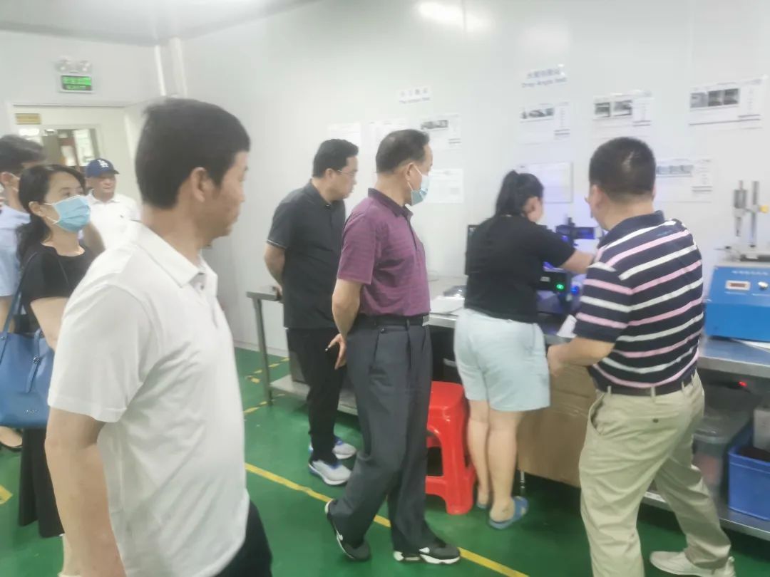 又一高新技術企業！安徽某地方政府領導一行順利考察電子產品玻璃蓋板投資選址項目